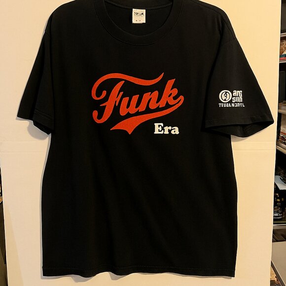 Funk Era T-Shirt Black – MSG CPT Entertainment Logo – Gildan – Size large - Picture 4 of 5